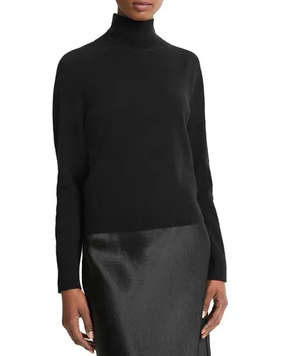 Vince Raglan Turtleneck Sweater In Black