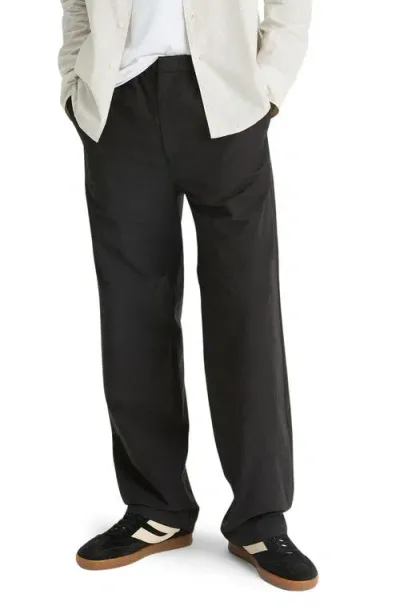 Vince Relaxed Fit Parachute Pants In Black