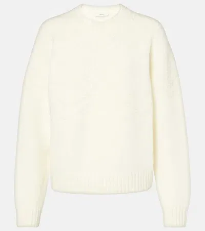 Vince Wool Sweater In White