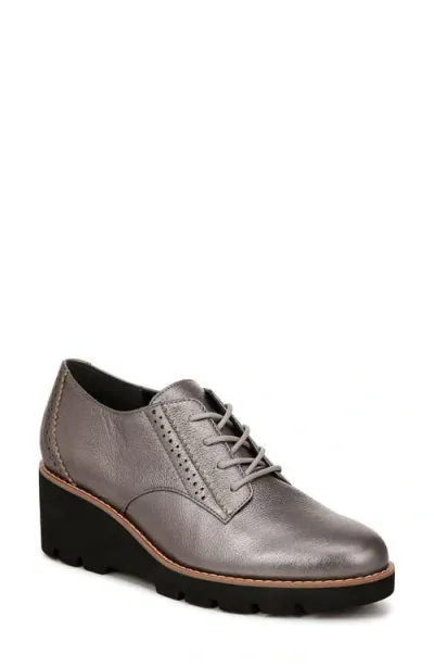 Vionic Anaheim Wedge Derby In Pewter