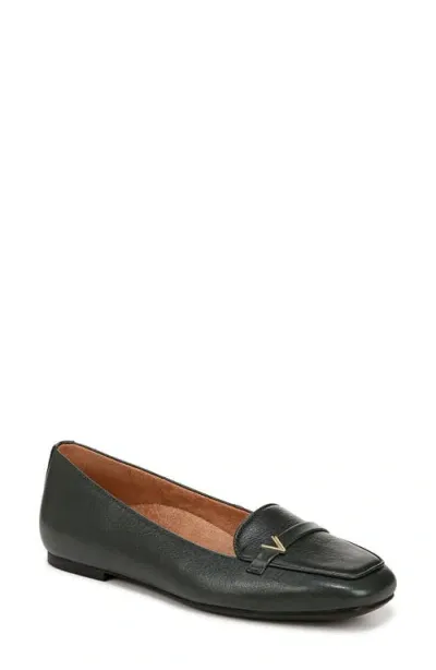 Vionic Hayes Square Toe Loafer In Green