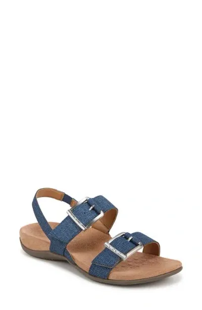 Vionic Reese Slingback Sandal In Denim