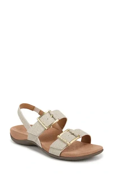 Vionic Reese Slingback Sandal In Oatmeal