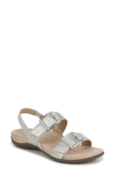 Vionic Reese Slingback Sandal In Silver