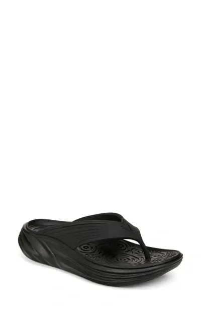 Vionic Tide Rx Flip Flop In Black