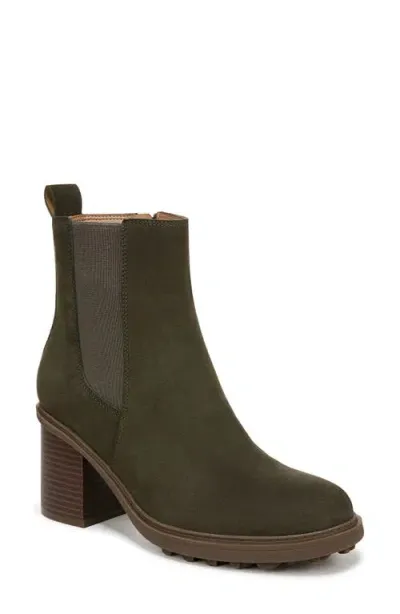 Vionic Truckee Platform Bootie In Dark Khaki