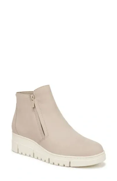 Vionic Uptown Sur Platform Wedge Bootie In Grey