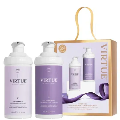 Virtue Full Shampoo And Conditioner Pro Size Duo In White