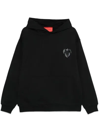 Vision Of Super Embroidered Hoodie In Black