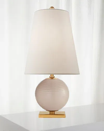 Visual Comfort Signature Corbin Mini Accent Lamp In Pink