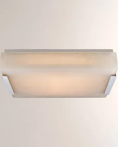 Visual Comfort Signature Covet Medium Flush Mount By Kelly Wearstler In Polished Nickel