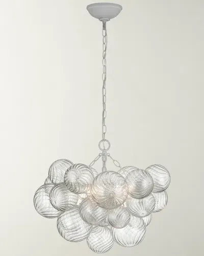 Visual Comfort Signature Talia Small Chandelier By Julie Neill In White