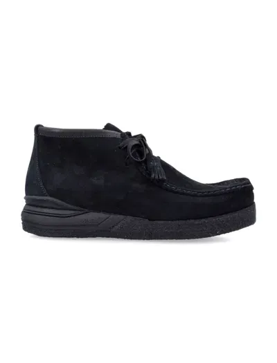 Visvim Beuys Trekker-folk Boot In Black