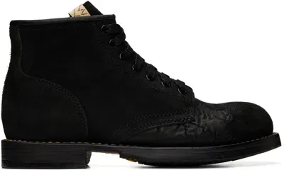 Visvim Black Briagdier-folk Boots