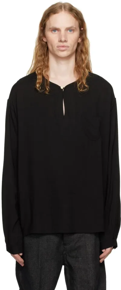 Visvim Black Tunic T-shirt