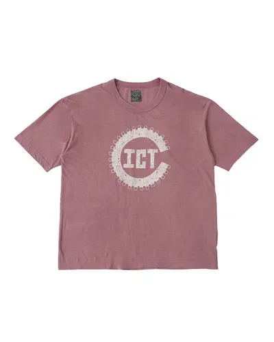 Visvim I.c.t. Jumbo Tee S/s Purple