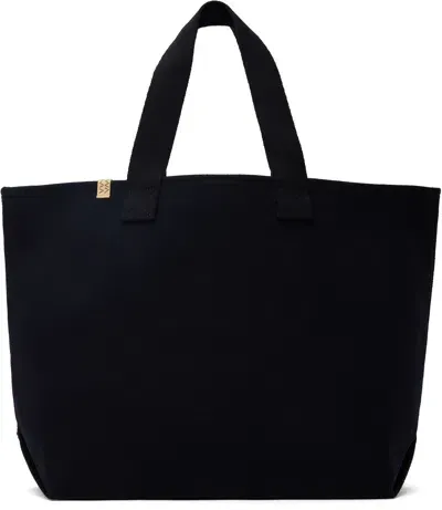 Visvim Navy Comber Tote In Black