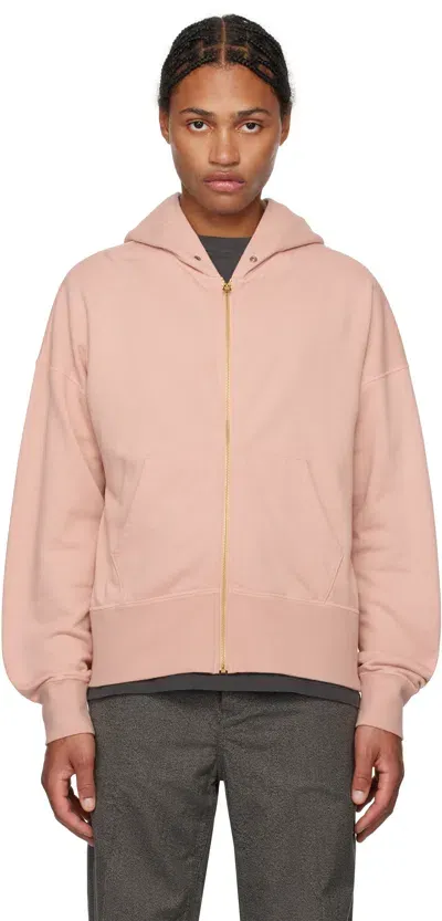 Visvim Pink Court Hoodie