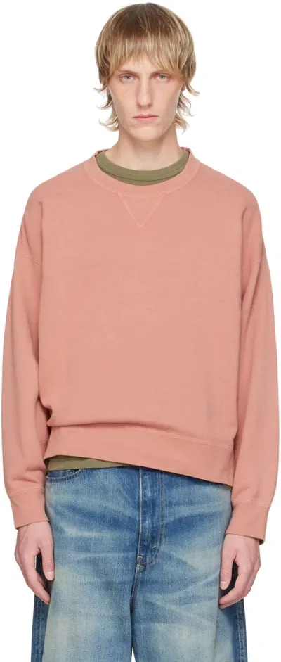 Visvim Pink Jumbo Sweatshirt