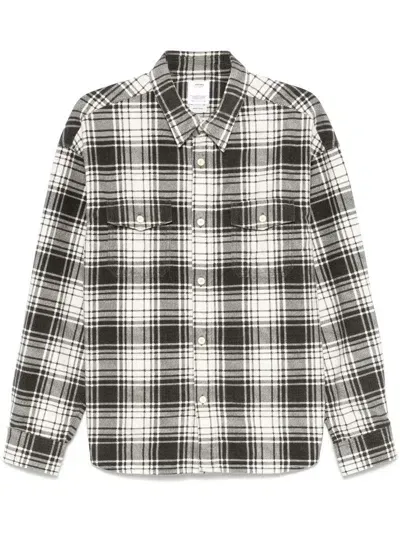 Visvim Pioneer Shirt In Gray