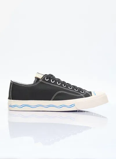 Visvim Seeger Lo Sneakers In Black