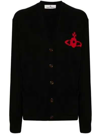 Vivienne Westwood Alex Cardigan In 黑色