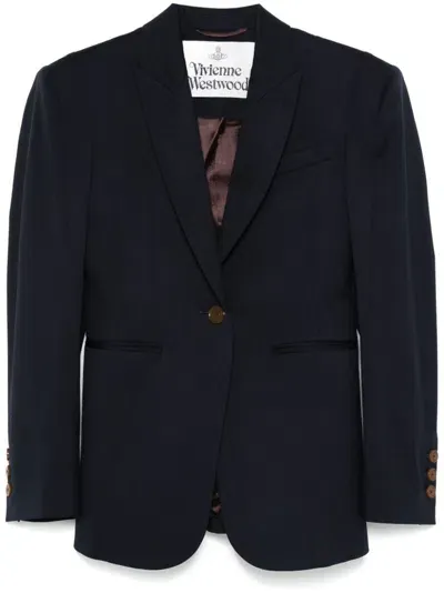 Vivienne Westwood Alien Lauren Blazer In Blue