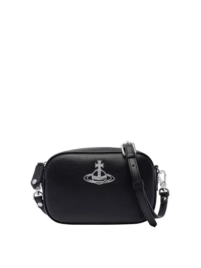 Vivienne Westwood Anna Camera Bag In Negro