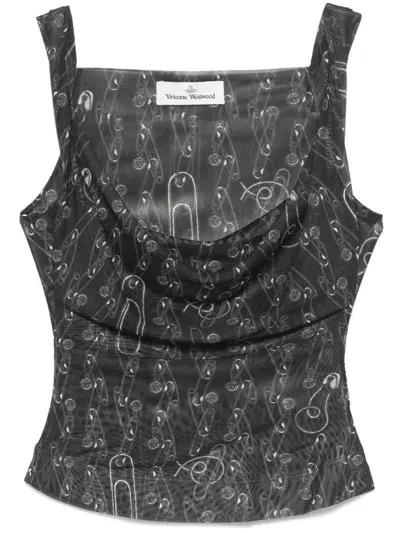 Vivienne Westwood Anna Top In Black