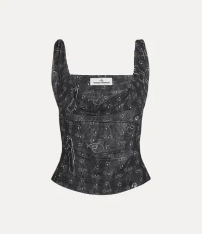 Vivienne Westwood Anna Top In Black