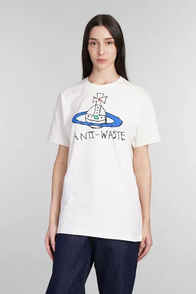 Vivienne Westwood Antiwaste T-shirt In White