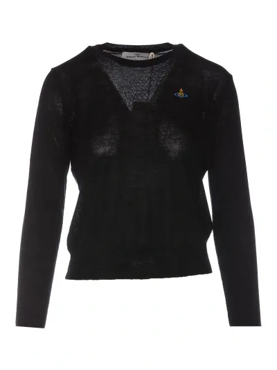 Vivienne Westwood Beawool  Jumper In Black