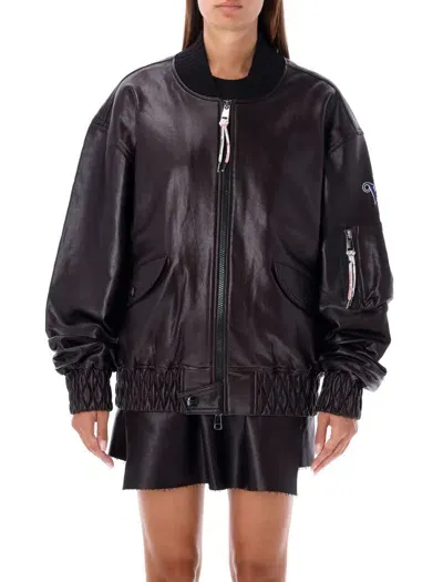 Vivienne Westwood Bernardo Bomber Jacket In Black