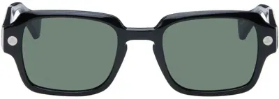 Vivienne Westwood Black Michael Sunglasses In 001