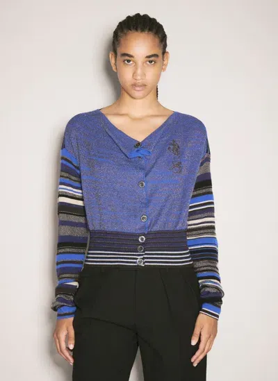 Vivienne Westwood Ela Cardigan In Blue