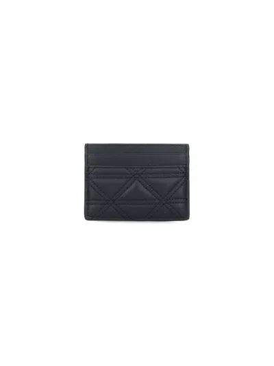 Vivienne Westwood Flat Card Holder In Black