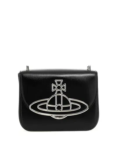 Vivienne Westwood Linda Crossbody Bag In Black