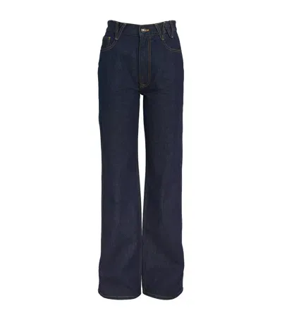 Vivienne Westwood Logo-pocket Ray Jeans In Blue