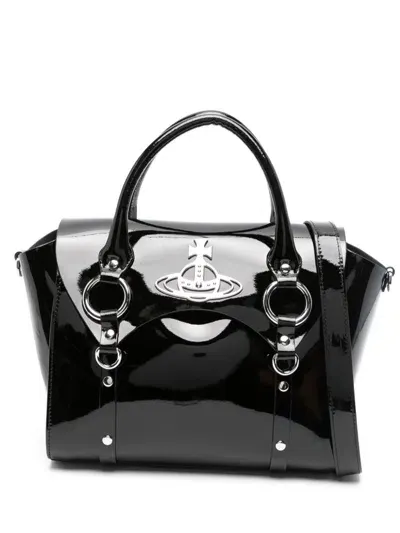 Vivienne Westwood Betty Handbag In Black