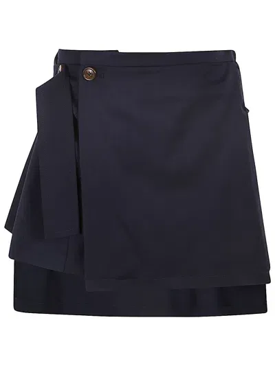 Vivienne Westwood Meghan Kilt In Blue