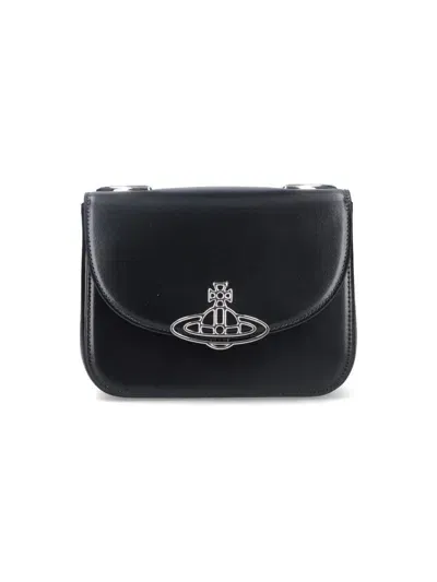 Vivienne Westwood Bolsa Bandolera - Orb In Black