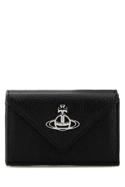 Vivienne Westwood Orb Plaque Tri In Black