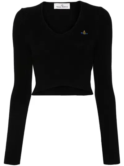 Vivienne Westwood Sweaters In Black