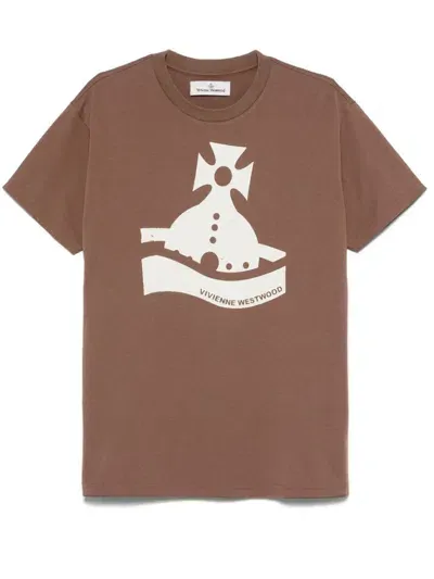 Vivienne Westwood T-shirts And Polos In Brown