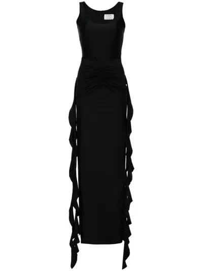 V:pm Atelier Taxy Maxi Dress In Black