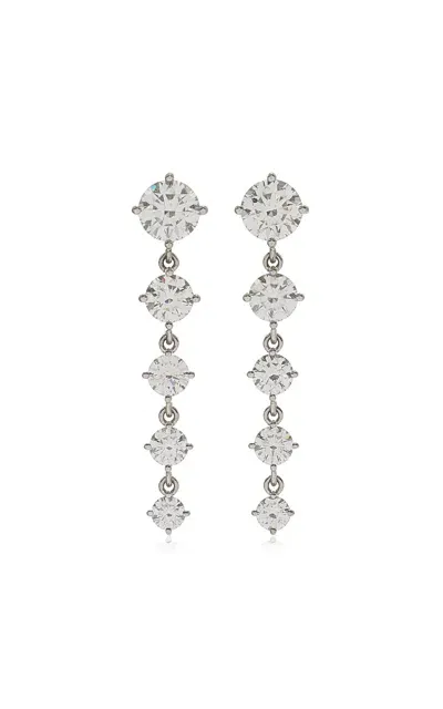 Vrai 14k White Gold Diamond Earrings