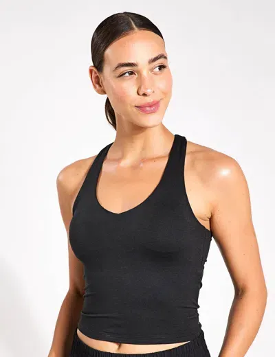 Vuori Halo Performance Crop 2.0 In Black