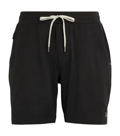 Vuori Ponto Performance Sweat Shorts In Black