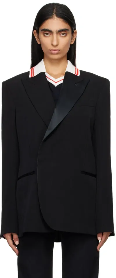 Wales Bonner Black Rise Blazer