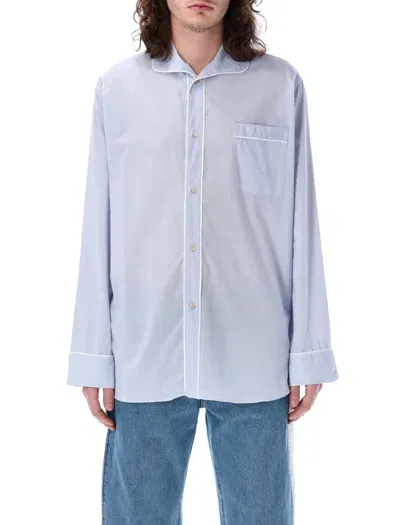 Wales Bonner Market Shirt In Blue